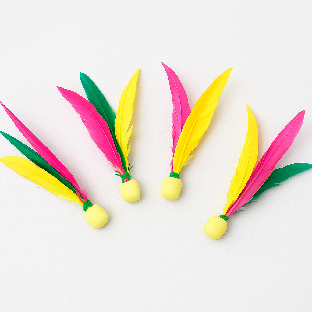 Flerfarvet Standard Netsy bolde (4 stk.)