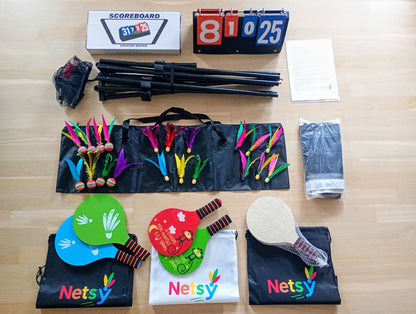 PREMIUM NETSY SPILLESÆT 🇩🇰  DANSK DESIGN (HVID)