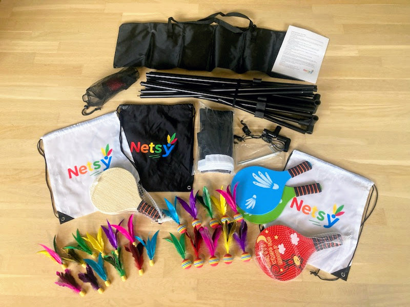 PREMIUM NETSY SPILLESÆT 🇩🇰  DANSK DESIGN (HVID)